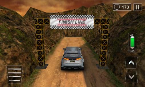 Speed car escape 3D captura de tela 1