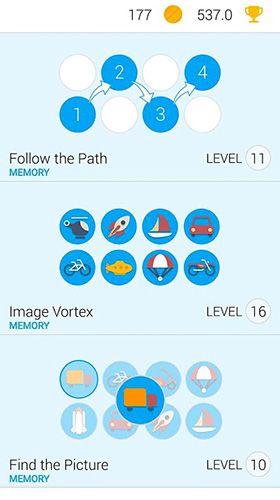 Memory games: Brain training capture d'écran 1