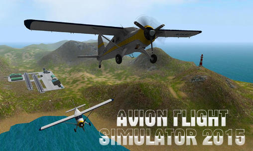 Avion flight simulator 2015 captura de tela 1