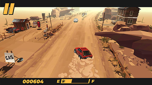 Drive: An endless driving video game for iPhone