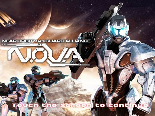 logo N.O.V.A - L'Alliance Proche de L'Orbite Vanguard