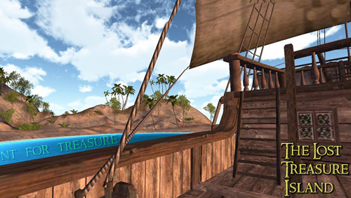 ロゴThe lost treasure island 3D
