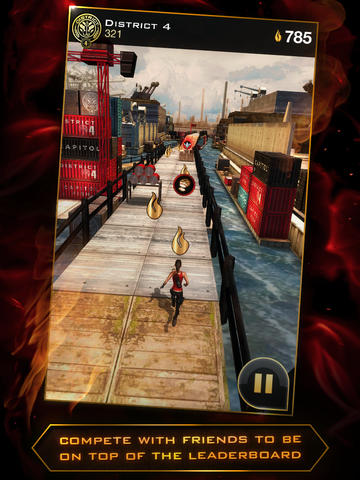 Hunger games: Panem run для Android