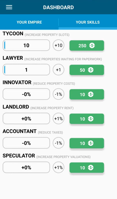 Landlord Tycoon - Money Investing Idle with GPS captura de tela 1