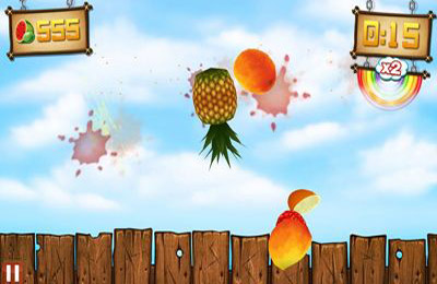 Arcade: Lade Frucht-Ninja gegen Skittles für dein Handy herunter