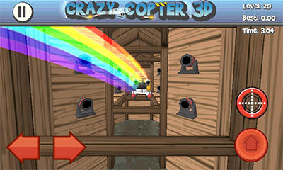 Paper Glider. Crazy Copter 3D pour Android