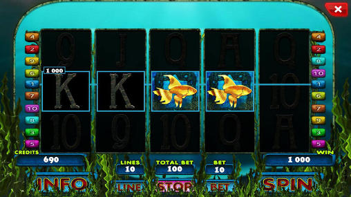 Undines deep: Slot screenshot 1