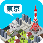 Tokyo maker: Puzzle x town ícone