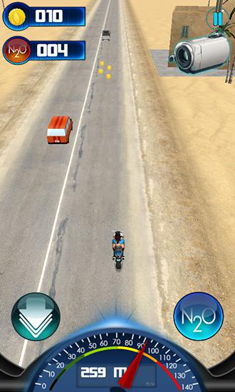 Desert moto racing screenshot 1