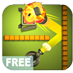 Bounce n bang physics puzzle challenge: Fireball! icon