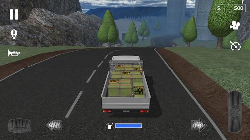 Cargo transport simulator captura de tela 1