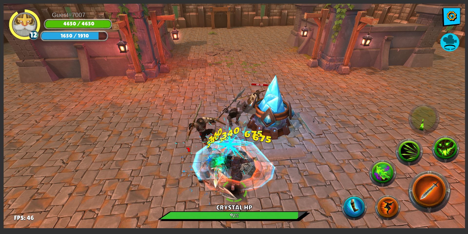 Knight's Life Hero Defense, Online RPG & PVP Arena screenshot 1