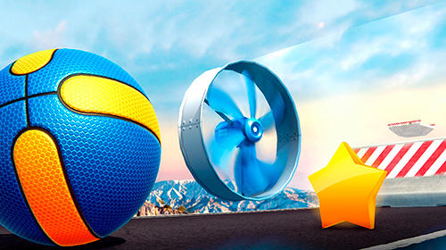 Basketroll: Rolling ball game captura de tela 1