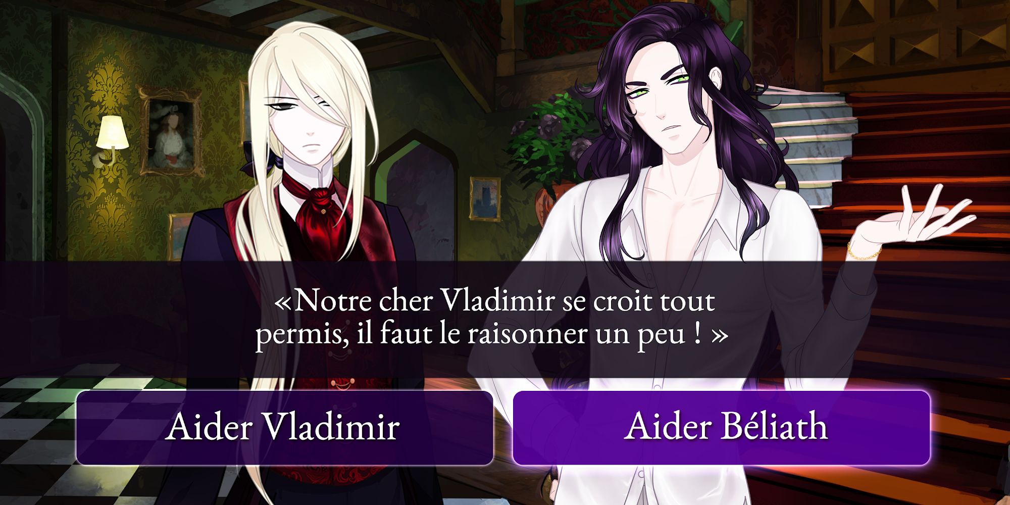 Moonlight Lovers : Beliath - dating sim / Vampire pour Android