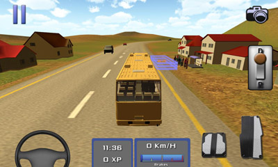Bus Simulator 3D captura de pantalla 1