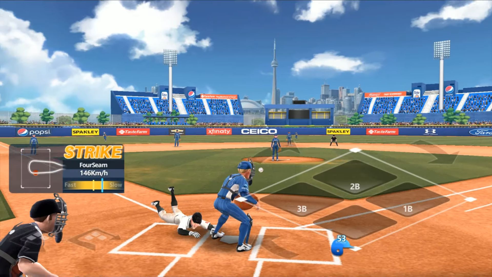 Baseball Clash: Real-time game for Android
