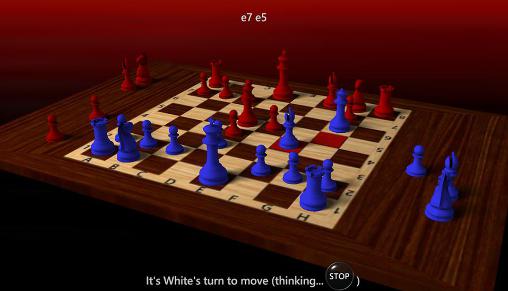3D chess game captura de tela 1