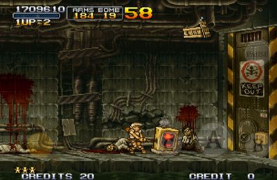 Shooter METAL SLUG 2 auf Deutsch