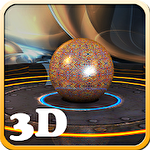 3D ball balance ícone