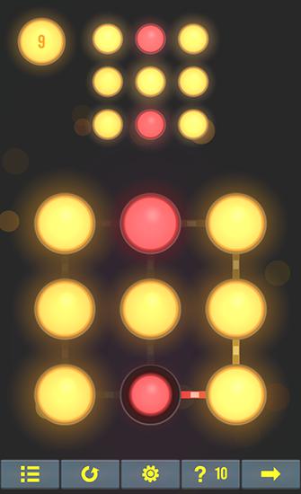 Neon hack: Pattern lock game für Android