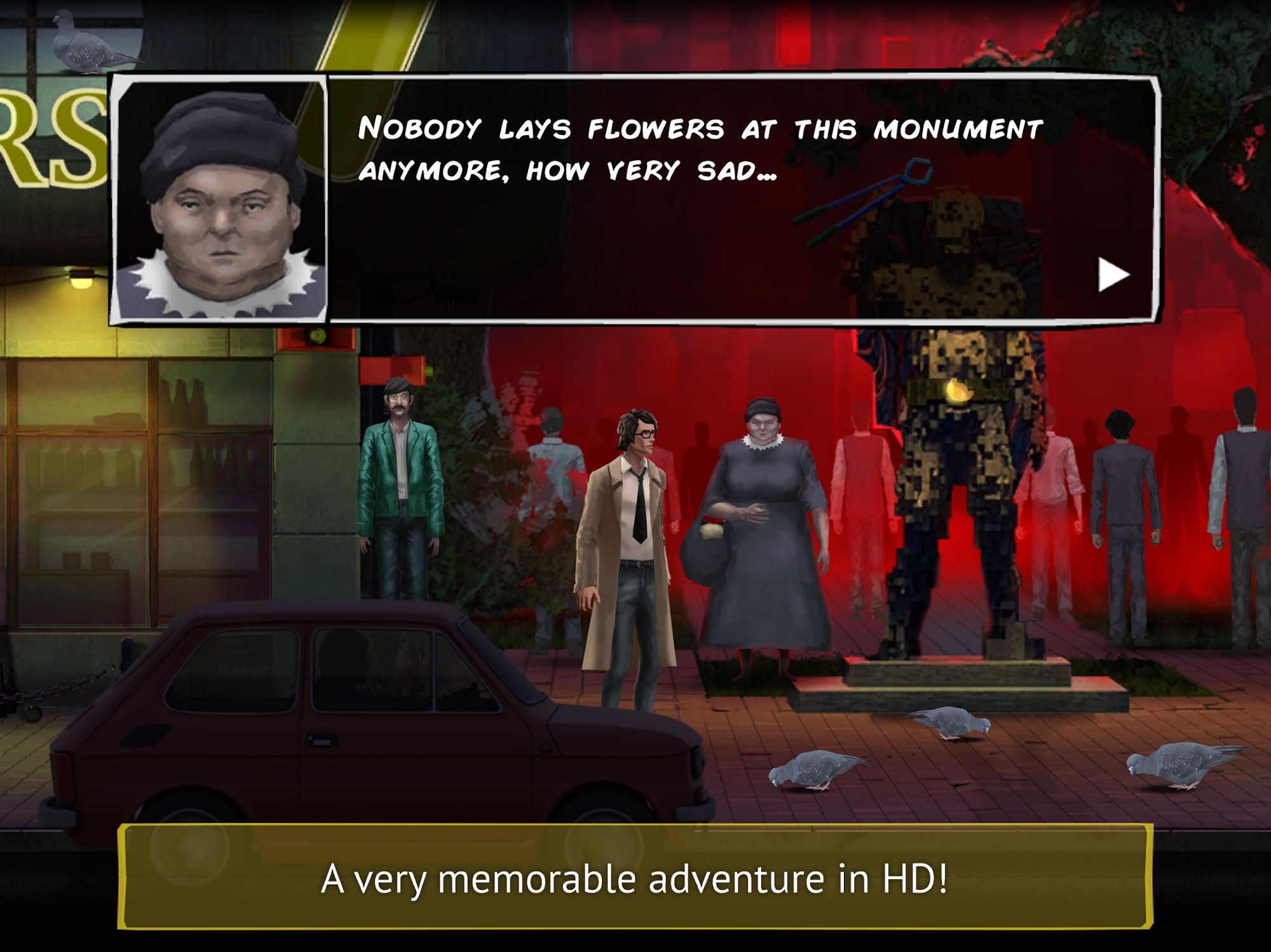 Unholy Adventure: point and click story game for Android