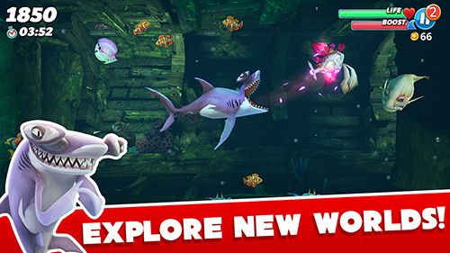  Hungry shark world на русском языке