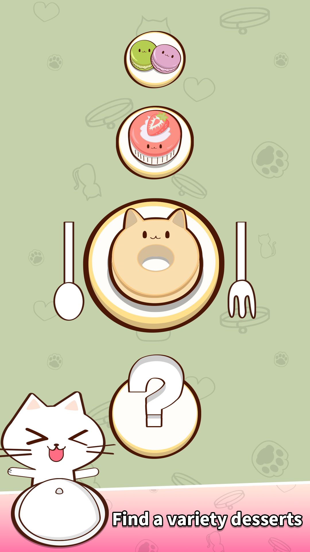 Cat Merge Cafe - Dessert Puzzle for Android