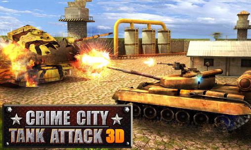 Crime city: Tank attack 3D icon