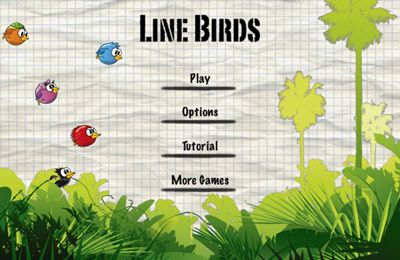 Line Birds in Russian