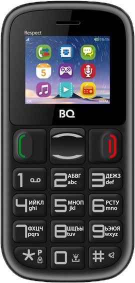 Laden Sie Standardklingeltöne für BQ Mobile BQ-1800 Respect herunter