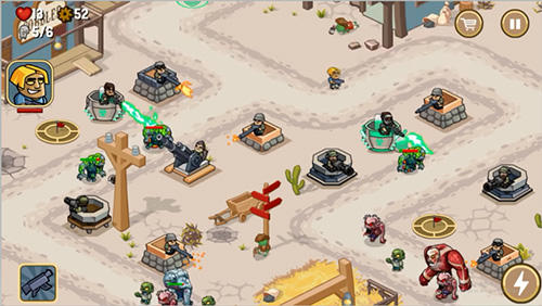 Zombie world: Tower defense screenshot 1