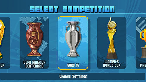 Pixel cup soccer 16 скриншот 1
