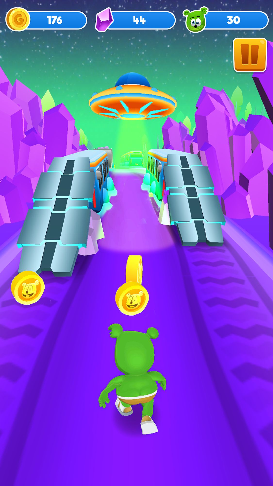 Gummy Bear Running - Endless Runner 2020 screenshot 1