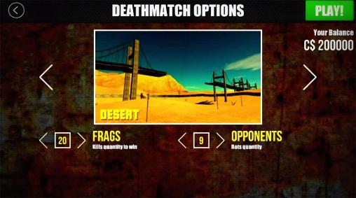 Clash of cars: Death racing pour Android