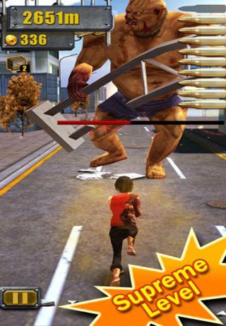 3D City Run Hot for iPhone for free