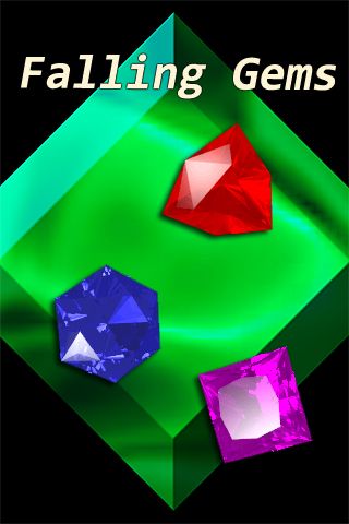 Falling gems for iPhone