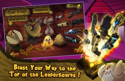 Cluck ‘n’ Load: Chicken & Egg Defense, Full Game in Russian
