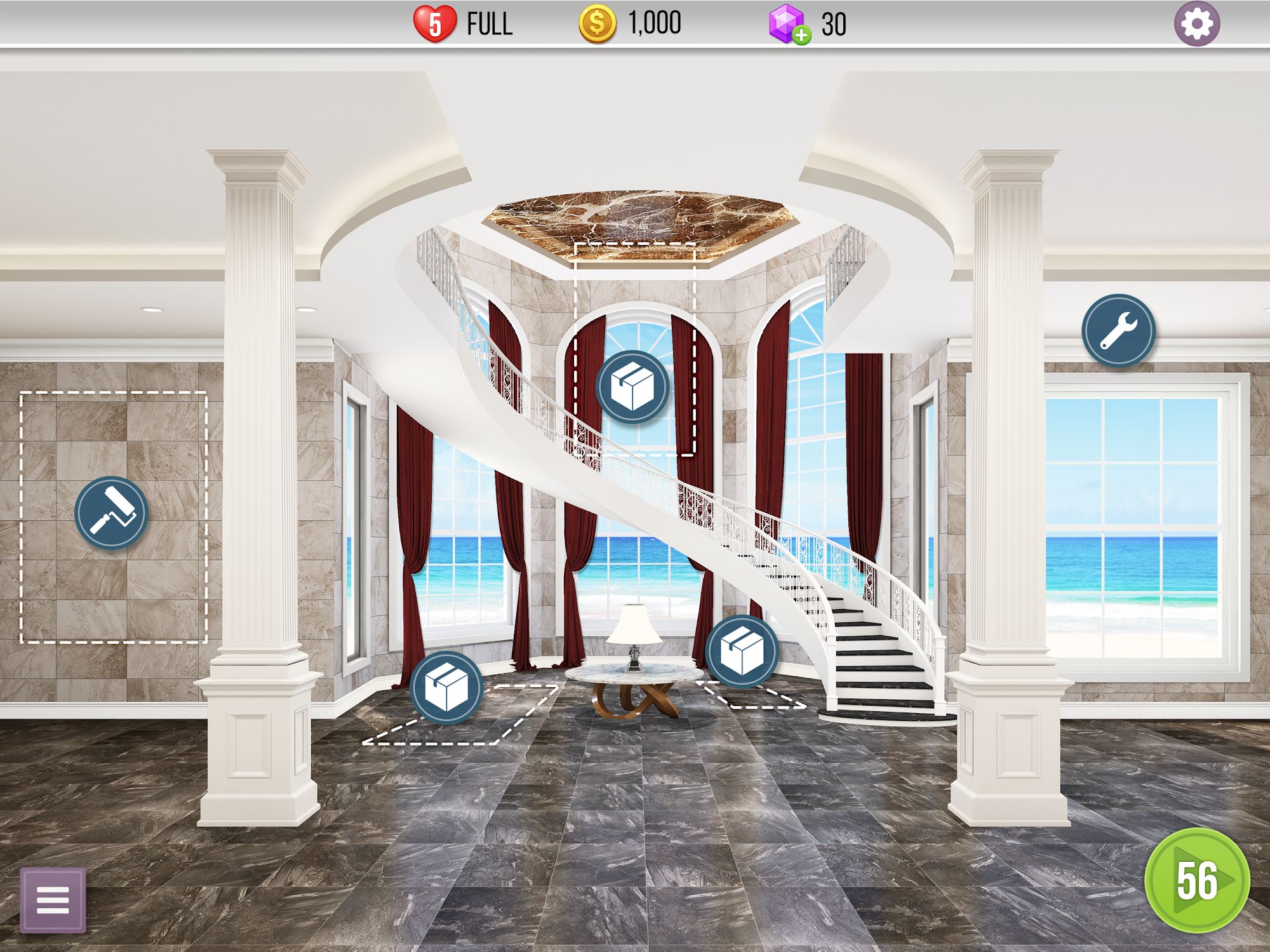 Home Design : My Lottery Dream Home captura de pantalla 1