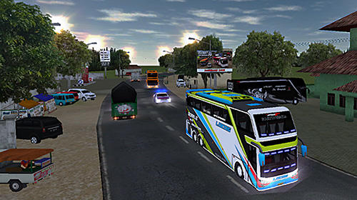 Mobile bus simulator screenshot 1