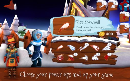 Snowdown: Winter edition 3D captura de tela 1