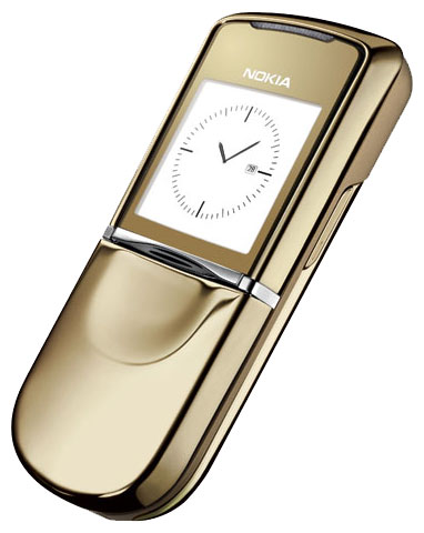 Toques grátis para Nokia 8800 Sirocco Gold