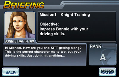 Racing: download Knight Rider for your phone