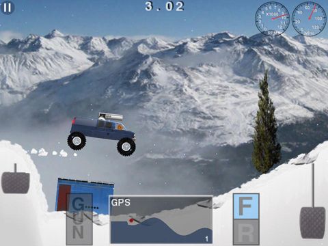 Truck racer: Attack of the Yeti for iPhone for free