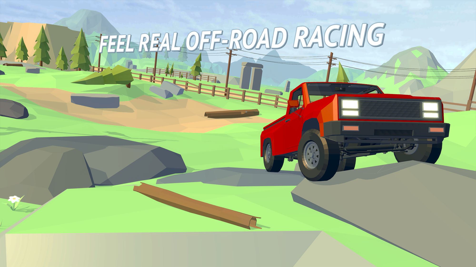 Offroad Racing Online captura de tela 1