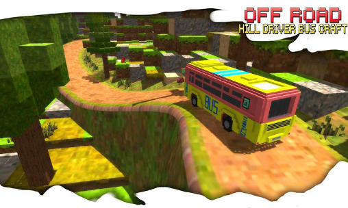 Off-road: Hill driver bus craft скриншот 1