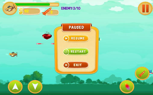 Alien spaceship war: Aircraft fighter screenshot 1