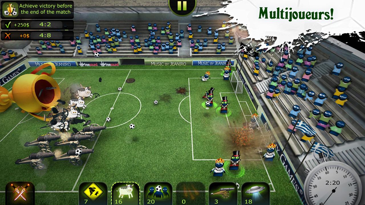 FootLOL: Crazy Soccer! Action Football game pour Android