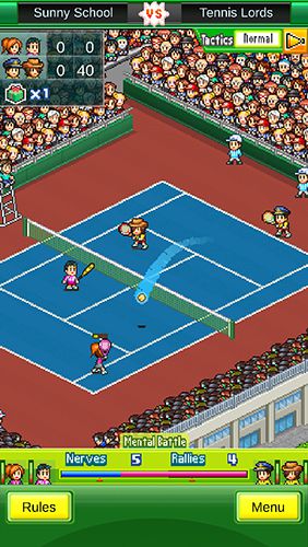 Tennis club story in Russian