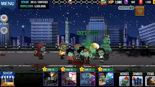 Zombie corps: Idle RPG capture d'écran 1