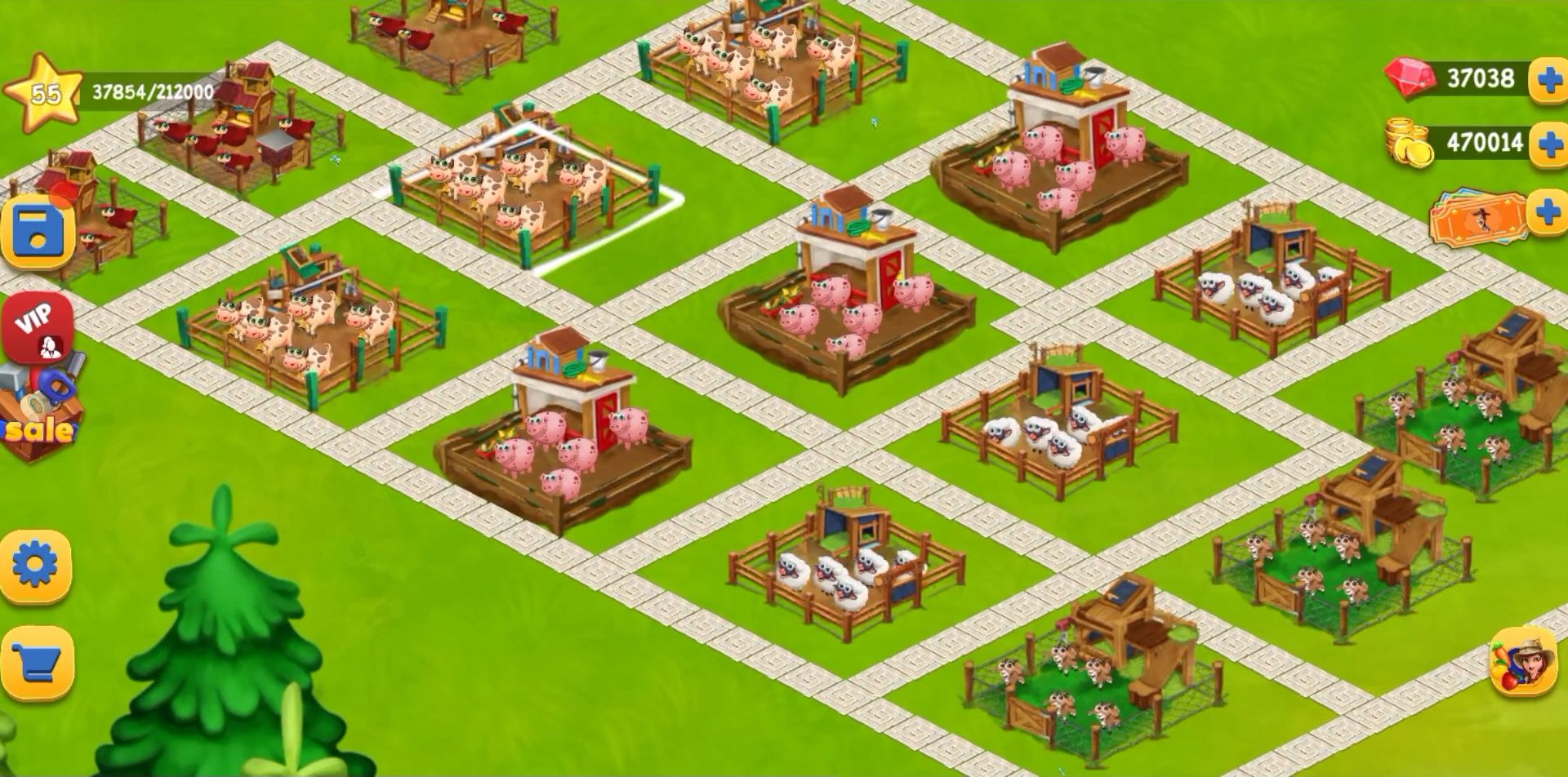 Farm Day Village Farming: Offline Games screenshot 1